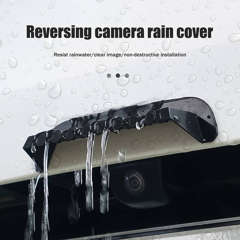 FCBR Câmera Reversa Do Carro Capa De Sombra De Chuva Automóvel Auto-Adesivo Proteção À Prova Dwaterproof Água Traseira V