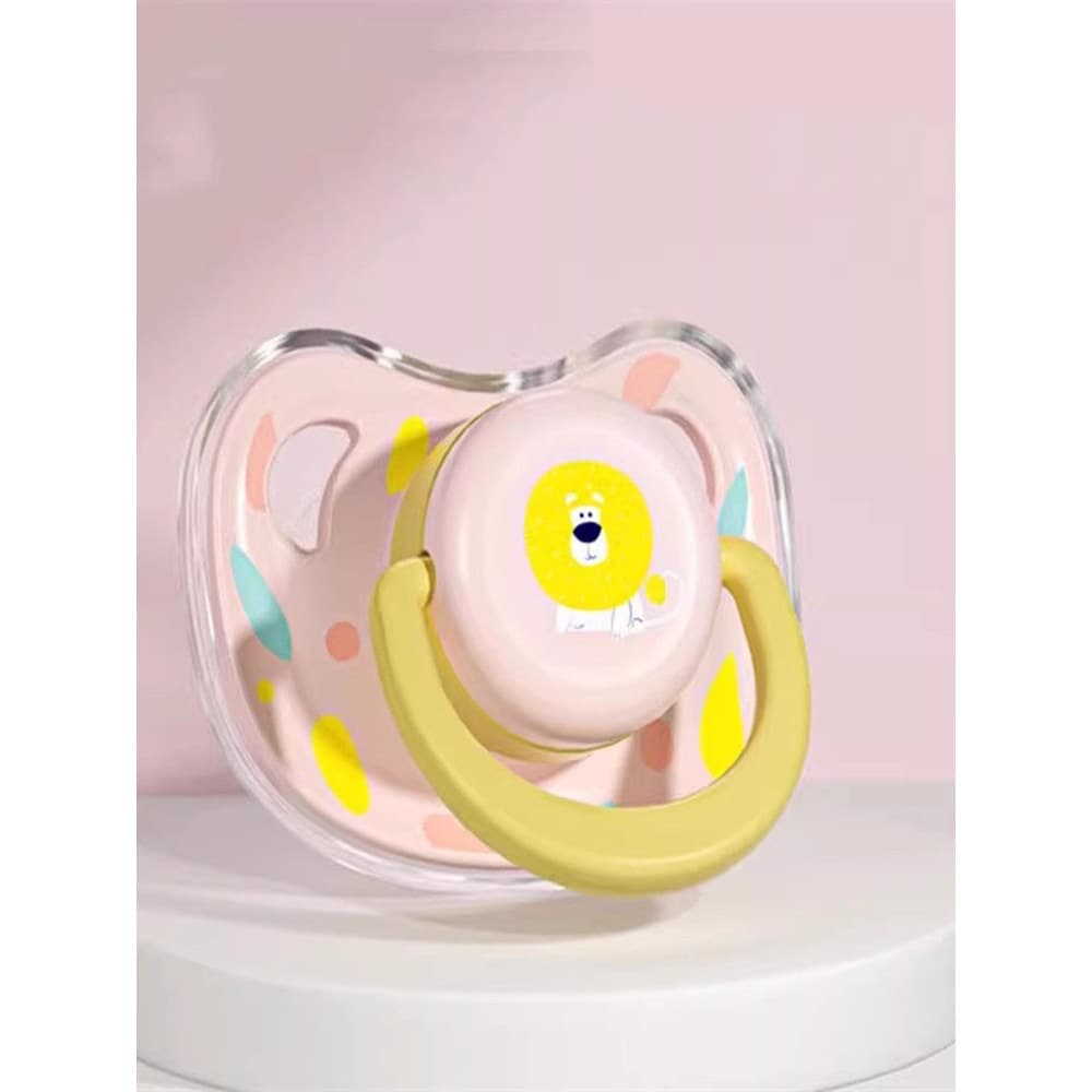 Chupeta de bebê de 0 a 3 meses 6 meses Chupeta de bebê de Silicone calmante para uso diurno e noturno