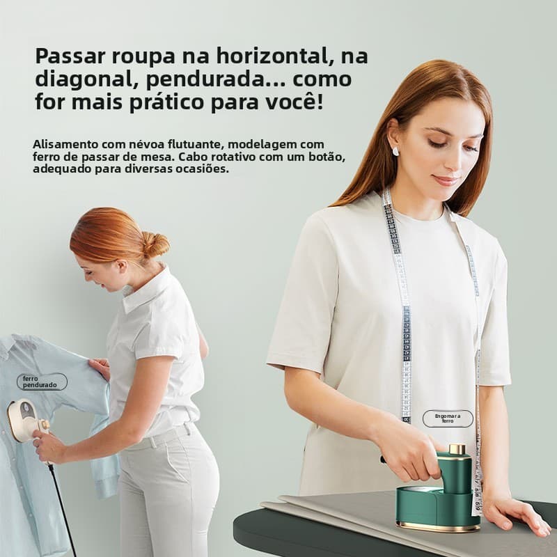 Conveniente ferro elétrico portátil ferro de vestuário doméstico Mini ferro roupas engomar ferramenta útil ferro a vapor