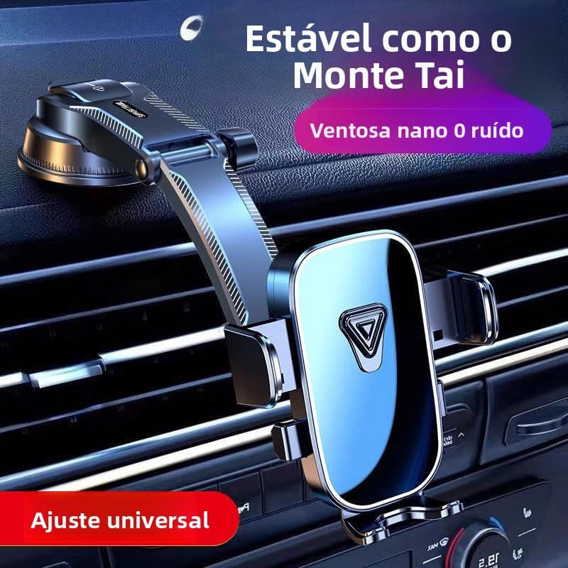 [Mais Vendido] Suporte de Telefone para Carro com Ventosa, Suporte Fixo para Navegação Automotiva, Suporte para Telefone
