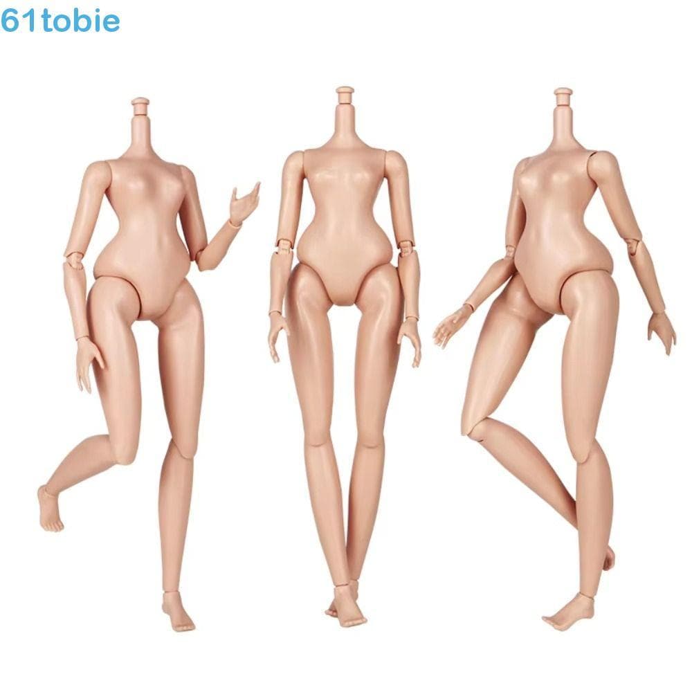 Brinquedos De Boneca Nude TOBIE , Corpo De Figura Branco/Normal/Marrom 1/6 , Bonecas Nuas Articuladas Com Múltiplas Arti