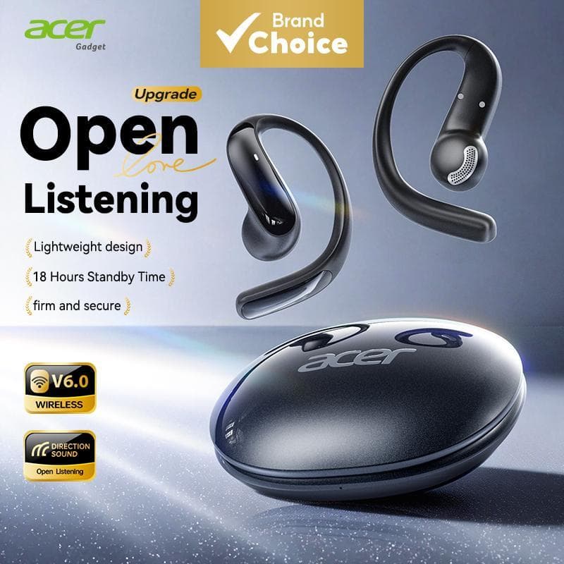 Peça de ouvido Acer OHR718 fone de ouvido sem fio fone de ouvido fone de ouvido bluetooth tipo c fone de ouvido com