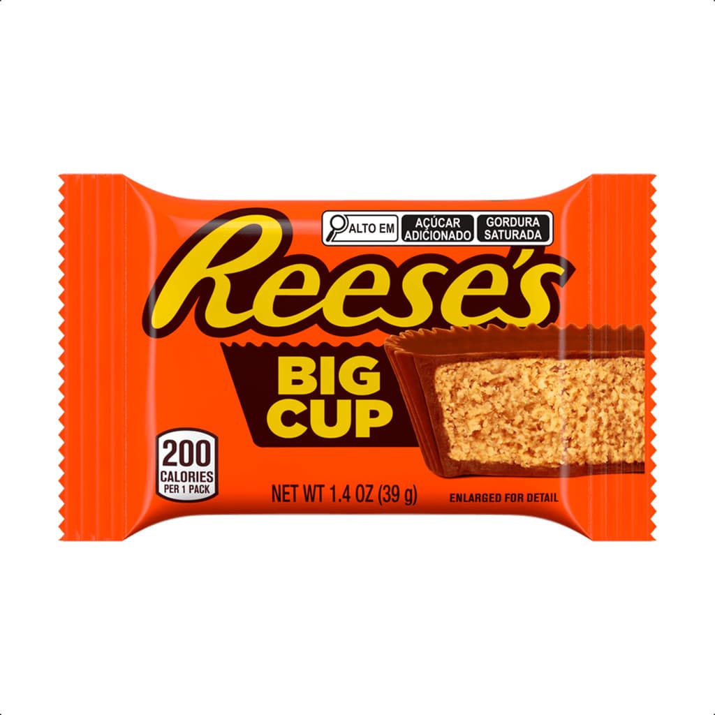 Reese's Big Cup 39g Chocolate Manteiga Amendoim Importado