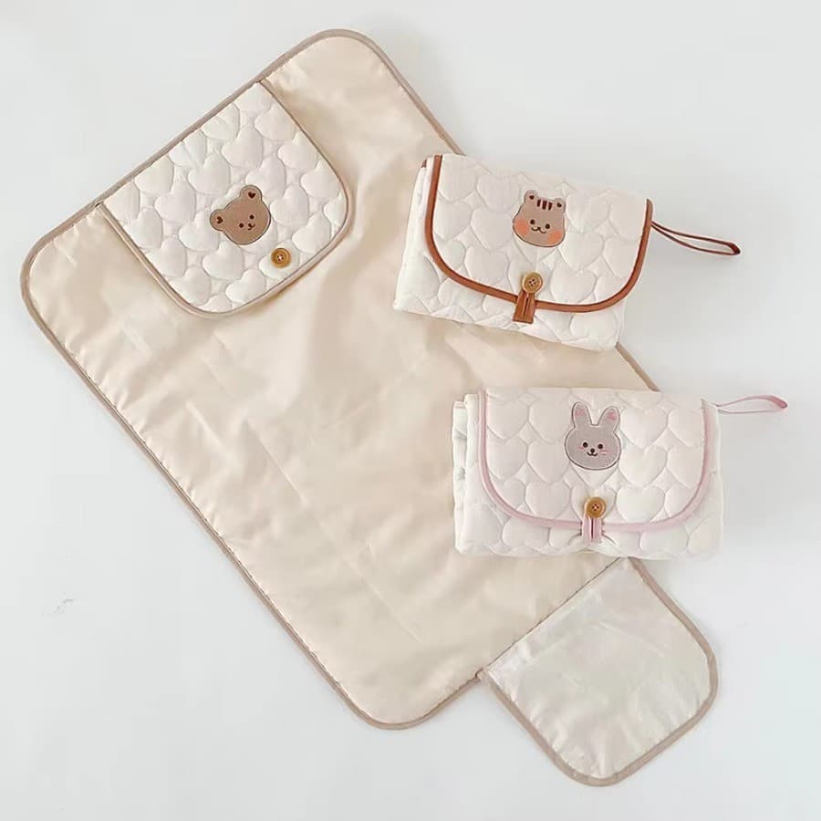 Dobrável Portátil Fralda Mudando Almofada Do Bebê Infantil Urina Esteira Para Recém-Nascido Simples Cama Capa