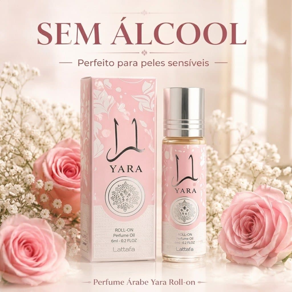 Lattafa Yara Rosa Perfume Feminino Eau de Parfum Original Importado EDP
