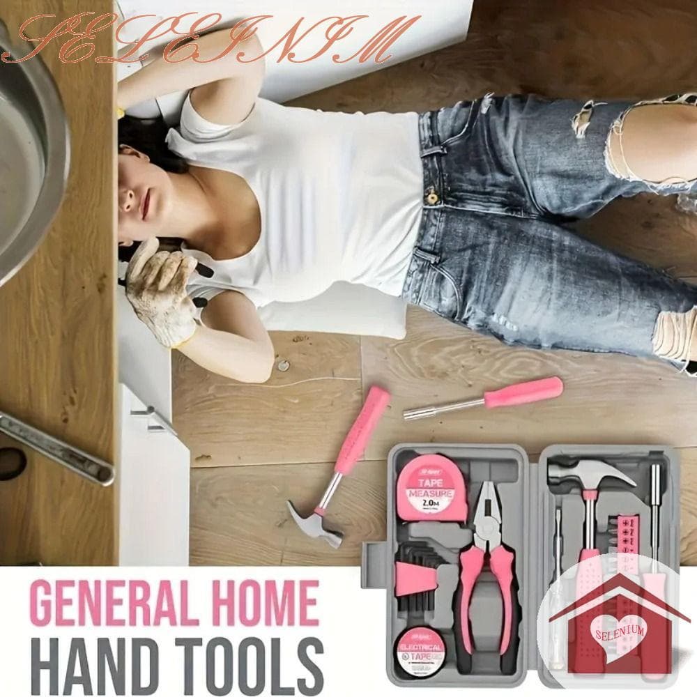 SELENIUM 24/13pcs Kit De Ferramentas De Reparo , Com Caixa Plástico Conjunto Manuais Duráveis , Ferramenta DIY Essencial