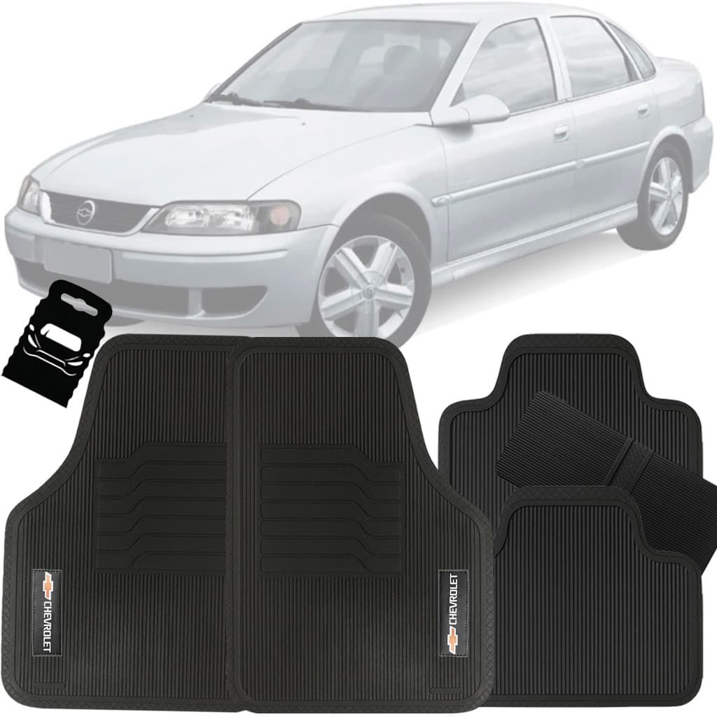 Tapete Automotivo Universal Borracha Vectra 1996 1997 1998 1999 2000 2001 2002 2003 2004 2005 2006 2007 2008 2009 2010