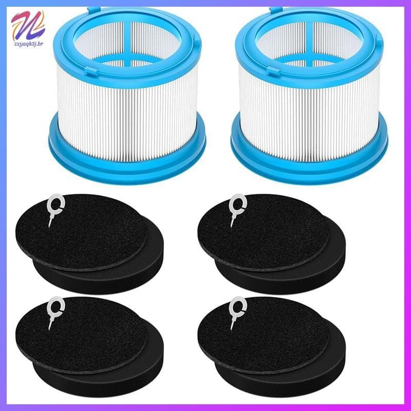 Kit De Filtro De Substituição Pós-Motor E Pré (4039) Para Aspirador De Pó 4039 PowerClean FurGuard 280W-Também Cabe Em M