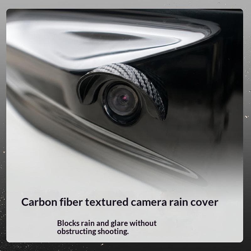 Câmera De Visão Traseira Do Carro Capa De Chuva À Prova Dwaterproof Água Viseira De Sol Anti-Poeira Fácil Instalação Apt
