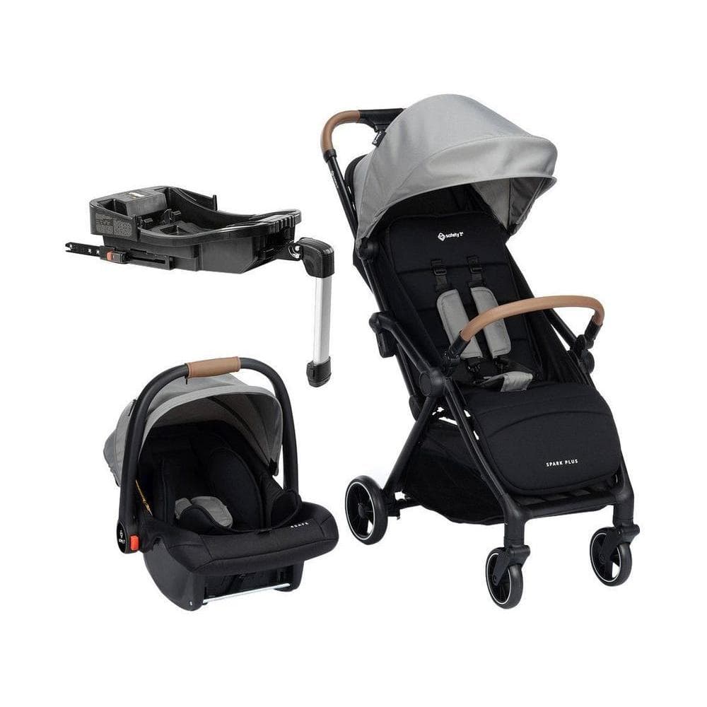 Carrinho de Bebê com Bebê Conforto Safety 1st Travel System Spark Plus Trio até 15kg