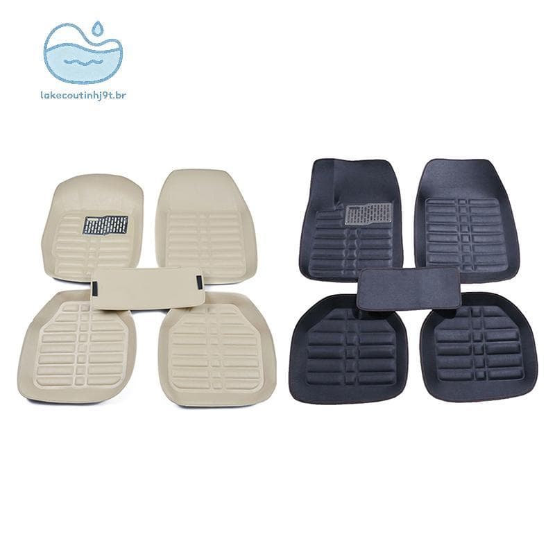akecoutinhj9t 5 Peças Tapetes De Chão Automotivos Estilo De Carro Para Espanador Premium Conjunto Completo Tapete De Cou