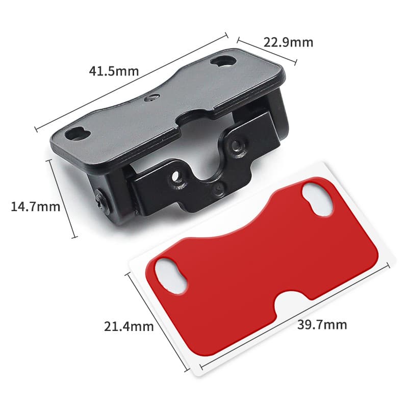 Câmera de vídeo reversa suporte Universal câmera traseira de 90 graus ajustável fixo retrovisor do carro quadro especial