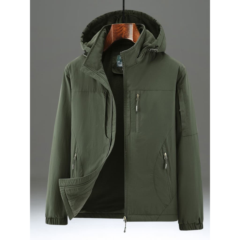 Jaqueta masculina inverno acolchoada jaqueta solta tamanho grande à prova de vento quente acolchoado jaqueta Casual All-
