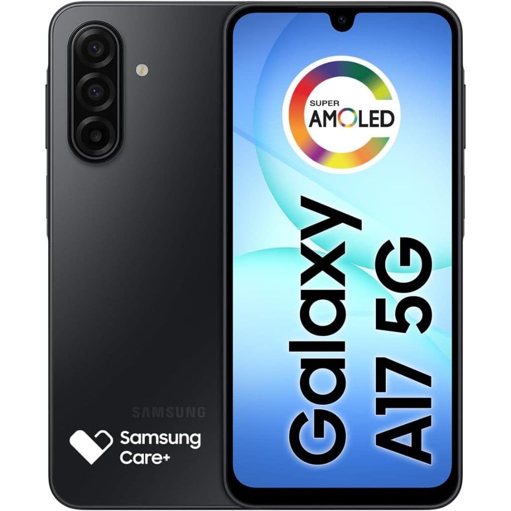 Celular Samsung Galaxy A17 256GB 8GB RAM Preto Tela 6.7 Super AMOLED Câmera 50MP NFC