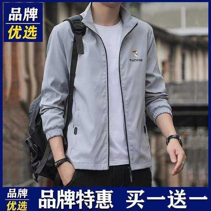 Woodpecker gola jaqueta masculina 2026 primavera outono novo estilo jaqueta Casual All-Match jaqueta na moda masculina s