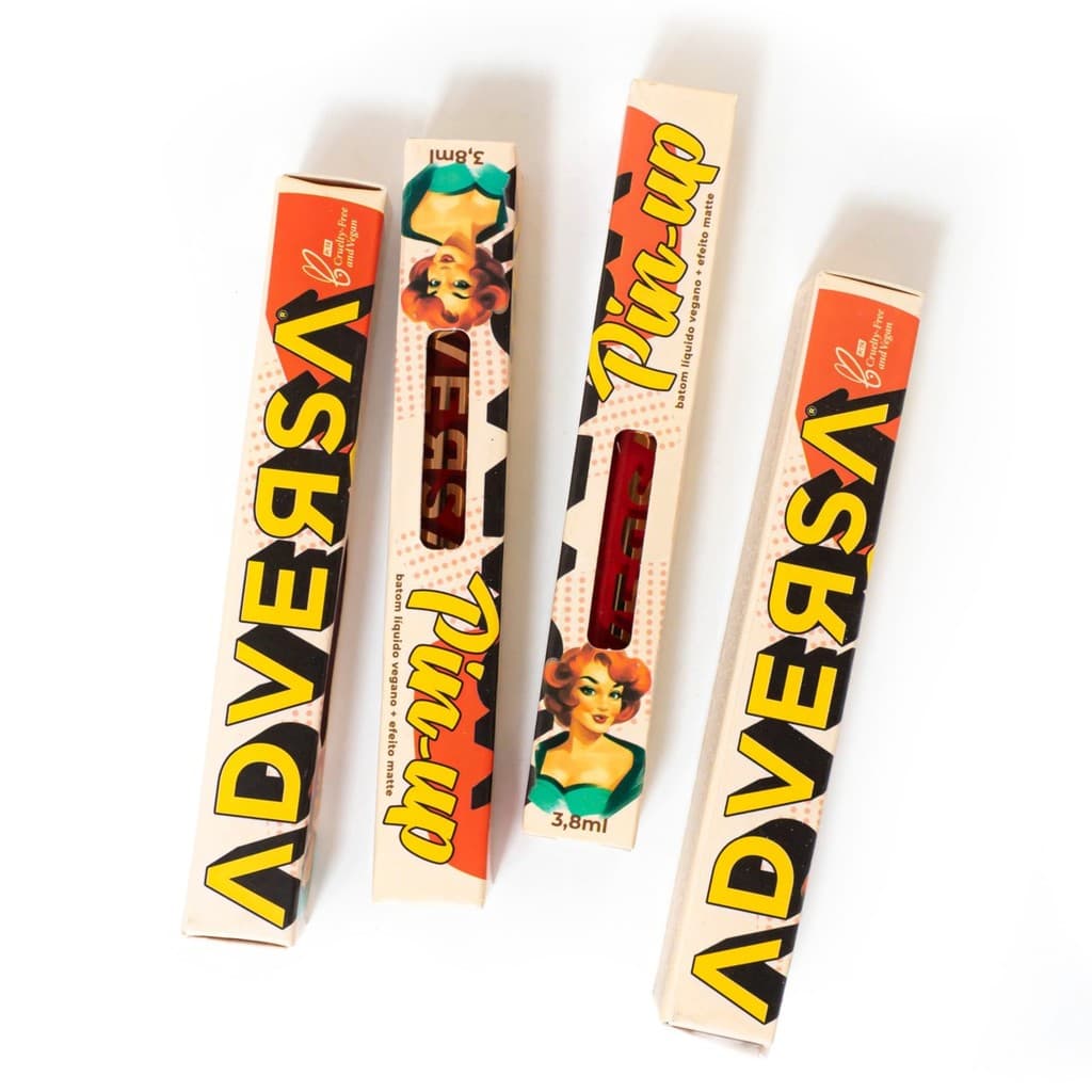 BATOM LÍQUIDO MATTE VEGANO PINUP ADVERSA AD306
