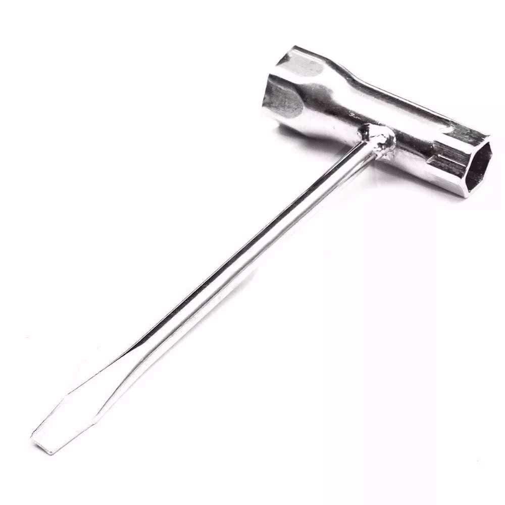 Chave Vela Combinada Para Motosserras 13x19mm Ponta Fenda