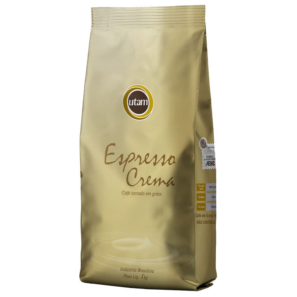 Café Utam Crema em grãos 1 KG