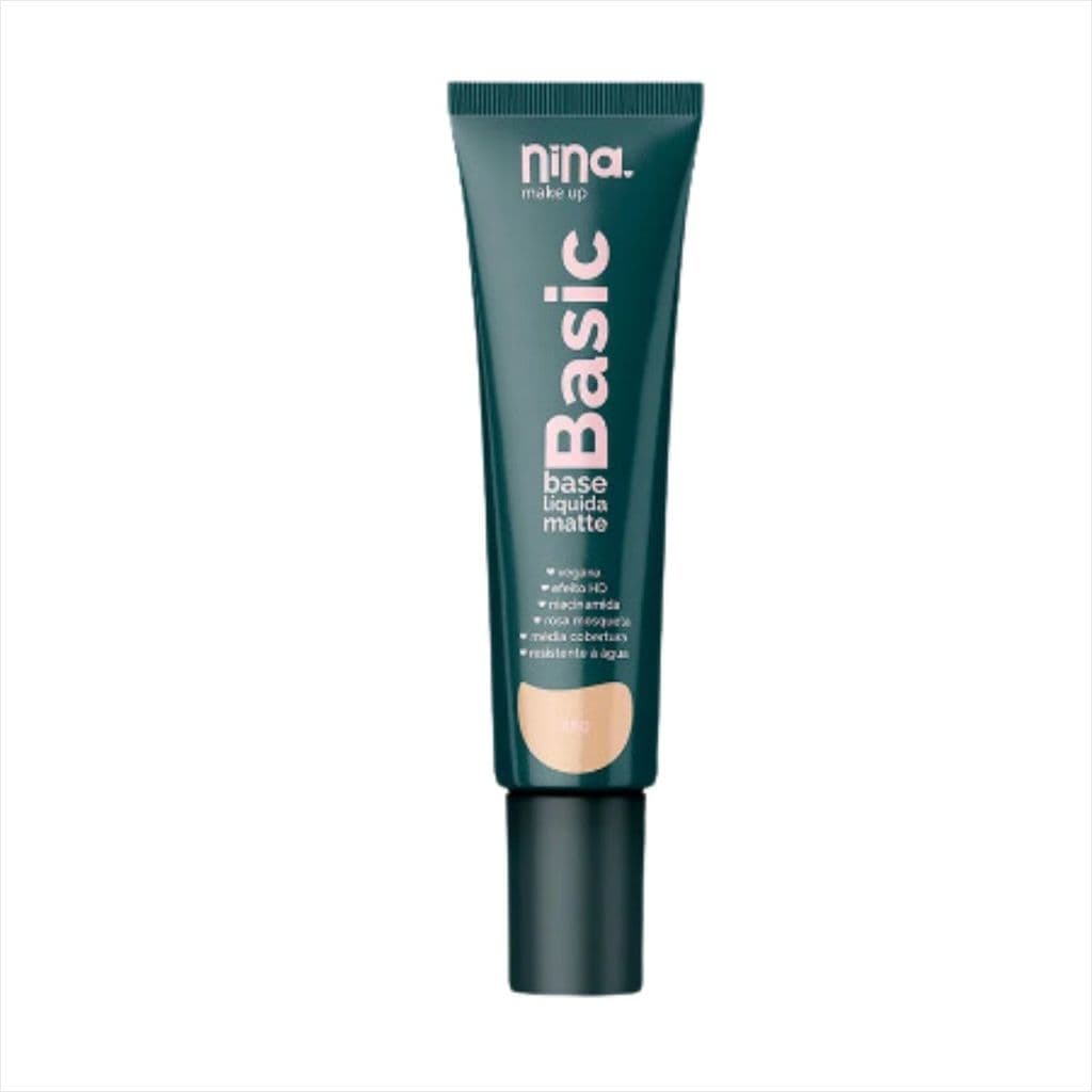 Nina Makeup Base Líquida Basic 25g