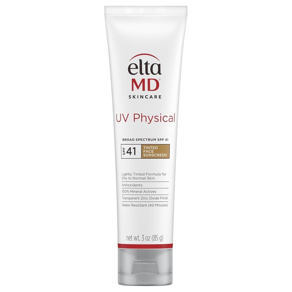 Protetor Solar Facial EltaMD UV Physical Tinted, Protetor Solar Ativo 100% Mineral O1EB