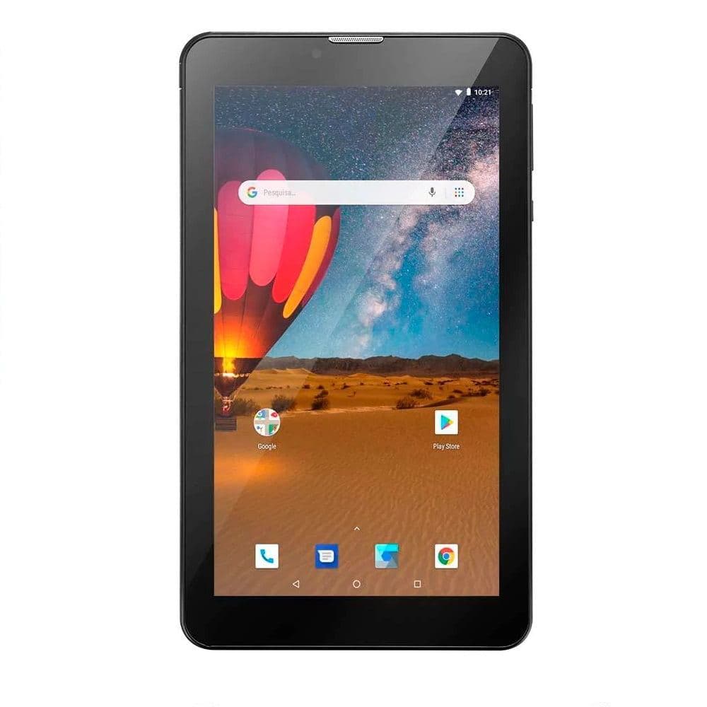 Tablet Multi M7 NB360 64GB Tela 7 RAM 1 GB Android 11 Preto