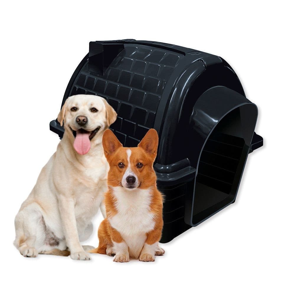 Casinha para Cachorros: Raças Médias/Grandes - Iglu Preto