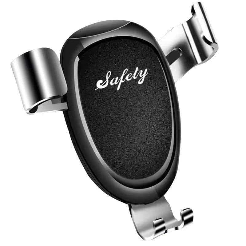 Suporte de celular para carro com fixação por clipe na saída de ar, suporte de celular estável e rotativo para navegação