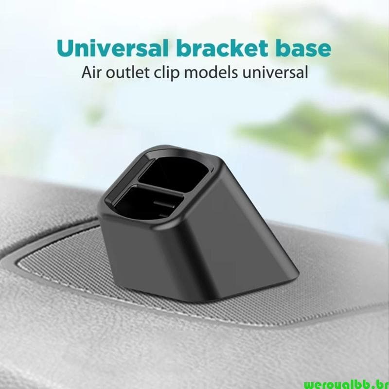 weroyalbb Suporte Para Carro, Base Montagem Telefone Berço Ajustável, Peça Reposição Navegação, Ch