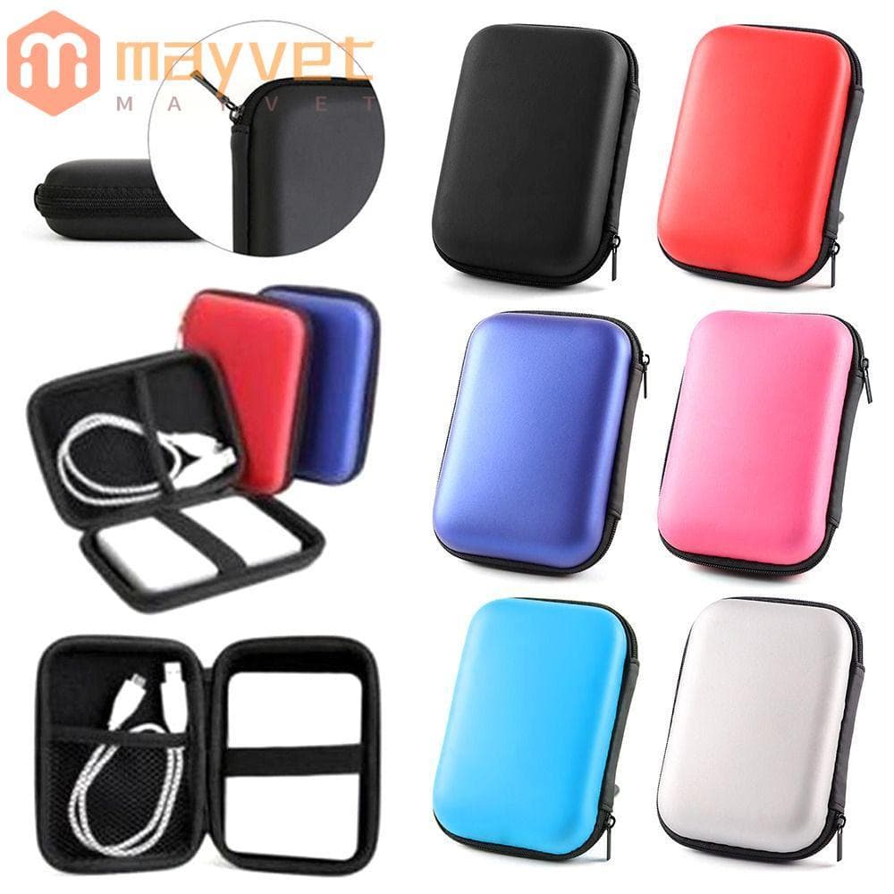 Bolsa Para Fone De Ouvido , Organizador De Cabos , Acessórios Caixa SSD HDD Externa De 2.5 "