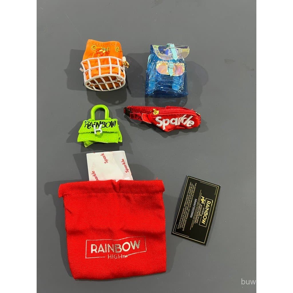 Boneca BJD articulada, acessórios para boneca de 6 polegadas, mini bolsa, bolsa de mão, fone de ouvido PDK7