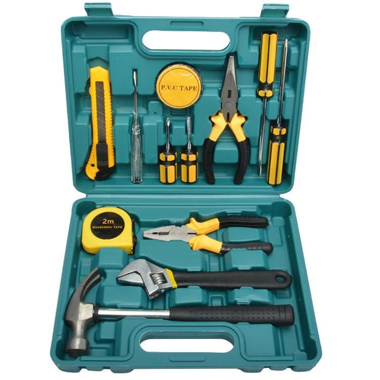 Conjunto de ferramentas domésticas conjunto de ferramentas de Hardware ferramenta de reparo Manual caixa de ferramentas 