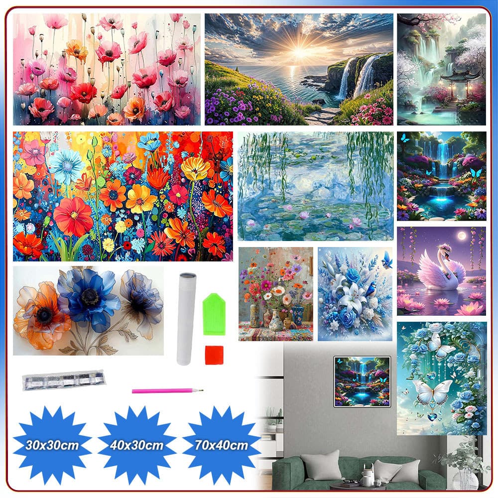 5D Pintura Com Diamante Redondo/Ruadrado Kits De Bordado Diy Square Cross Stitch Home Decor Gift