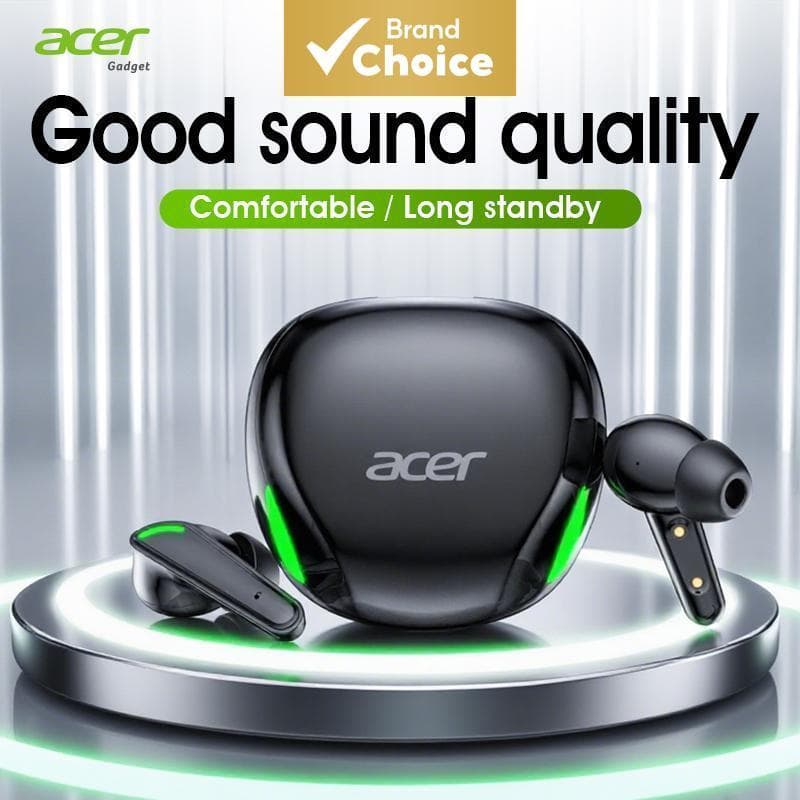 Fone de Ouvido Intra-Auricular Acer OHR619 Sem Fio Bluetooth, Fones de Ouvido Bluetooth, Fone de Ouvido TWS Estéreo