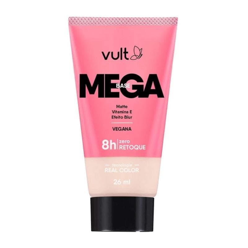 Base Liquida Vult Mega Base 8h Zero Retoque Matte Cor V150 26ml