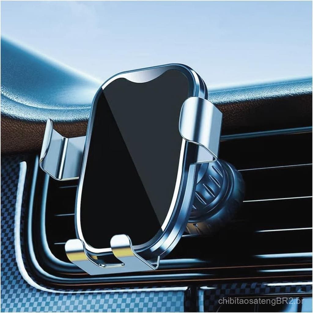 Suporte de Telefone para Saída de Ar do Carro, 360 °   Suporte de Celular Rotativo e Estável para Veículos com Clipe de 
