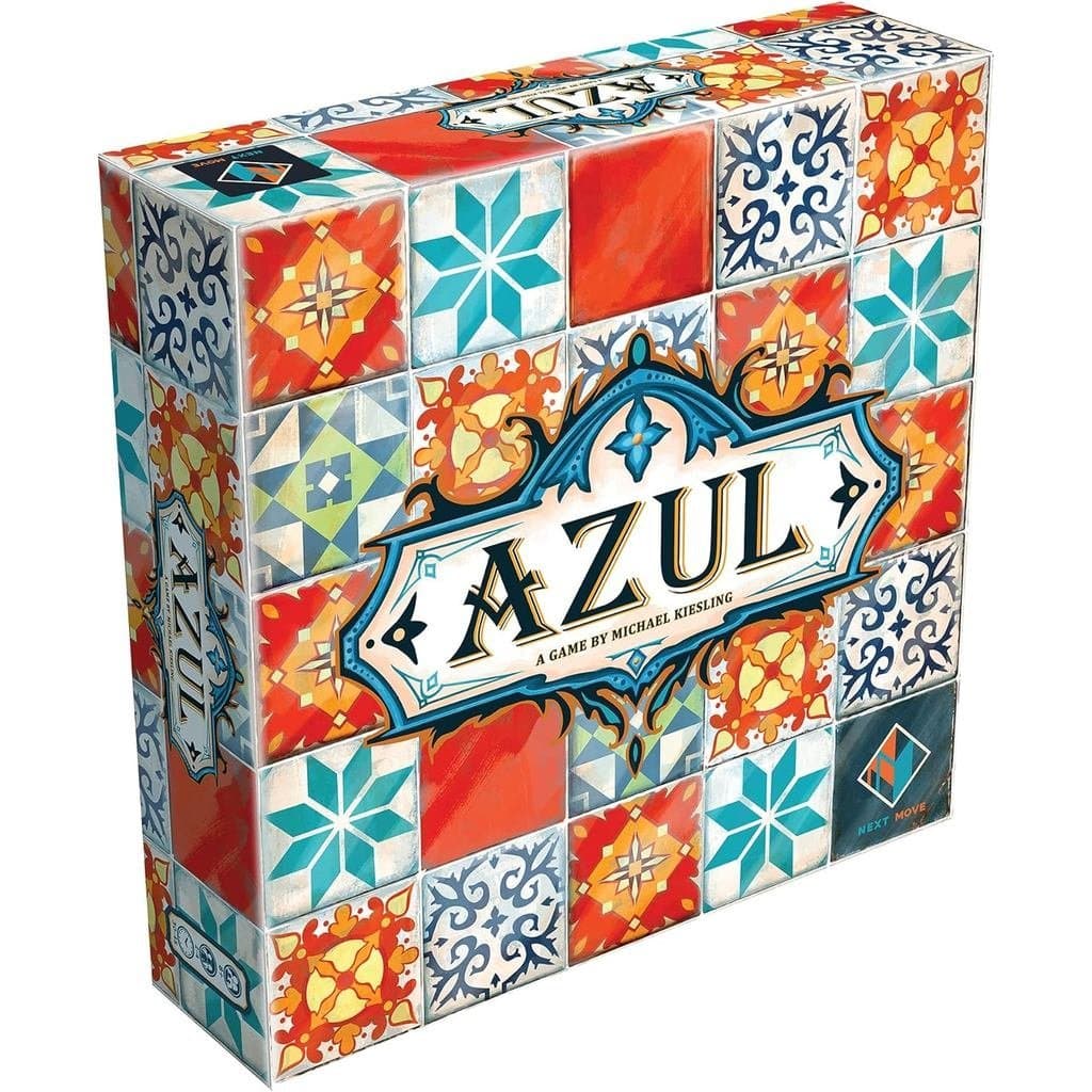Azul - Jogo de Tabuleiro - Jogo de Estratégia de Colocação de Peças Premiado, Bela Arte em Mosaico, Diversão em Família 
