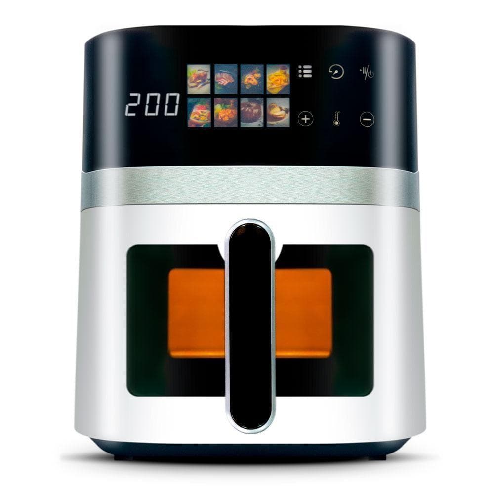 Air Fryer Fritadeira sem Óleo Extream AFEX02LJ55-WS2 5,5L 1400W Digital Branco e Prata 220V