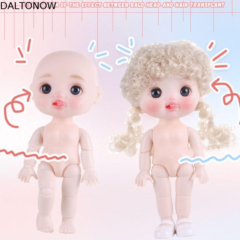 Boneca Articulada Esférica DALTONOW Nude 21 , Brinquedos Lindos Corpo De Articulado Móvel 1/6 BJD , 3D