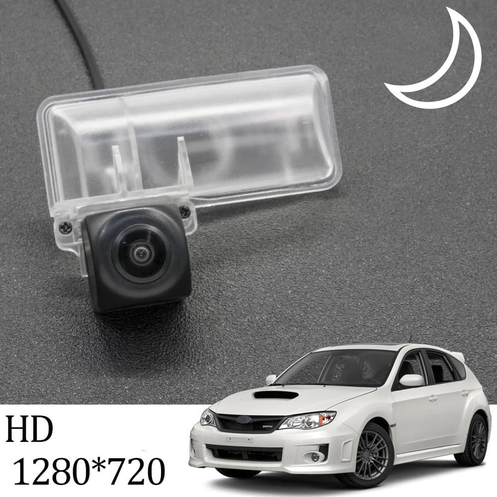 Câmera De Visão Traseira Do Carro 1280 * 720 Para Subaru Impreza WRX 2007-2014