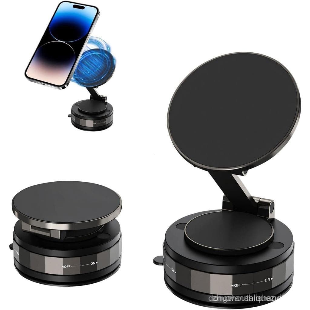 Suporte de celular para carro compatível com Magsafe, suporte de celular com ventosa, rotação de 360 graus. °     Suport