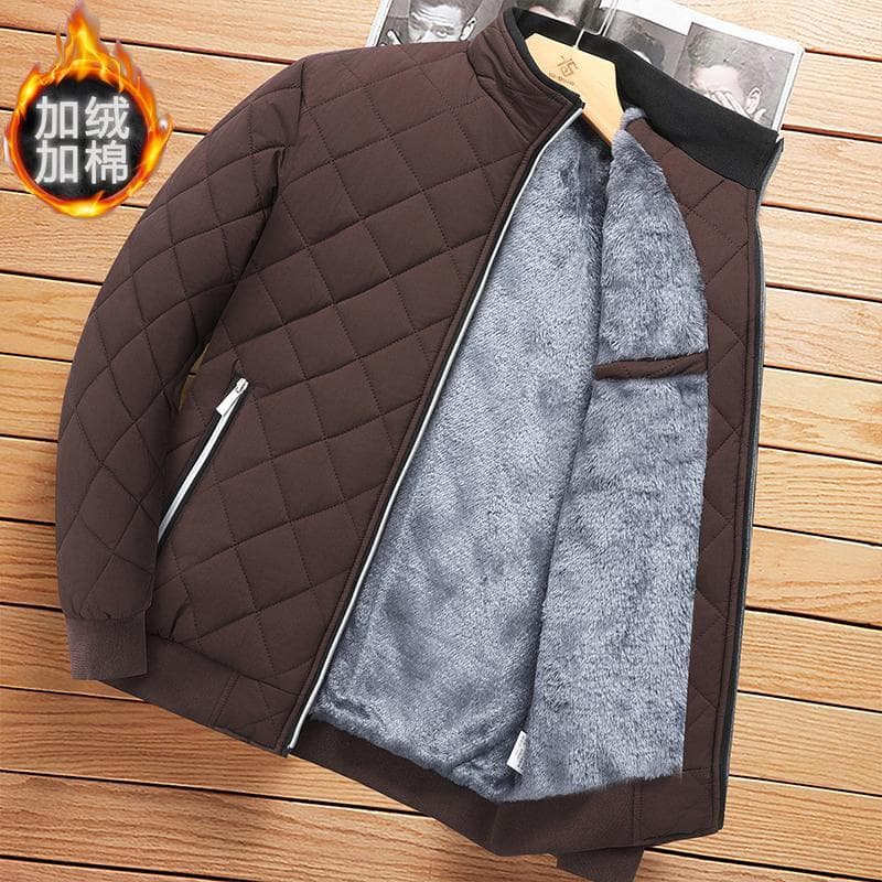 Jaqueta acolchoada à prova de frio jaqueta de inverno masculina na moda novos esportes acolchoado jaqueta vinho vermelho