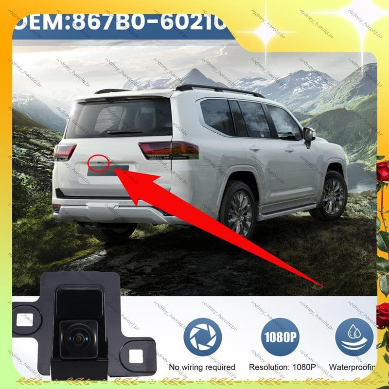 [Entrega Rápida R] Para 867B0-60210 867B060210 Câmera De Visão Traseira Do Carro Conjunto De Backup Assistência De Estac