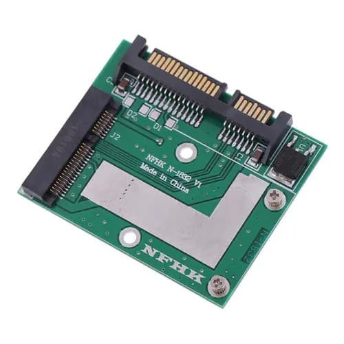 Adaptador Msata Mini 5cm Para Sata 3.0 6gbps Para Notebook Ou Desktop Sata Cabo PC Computador Gamer