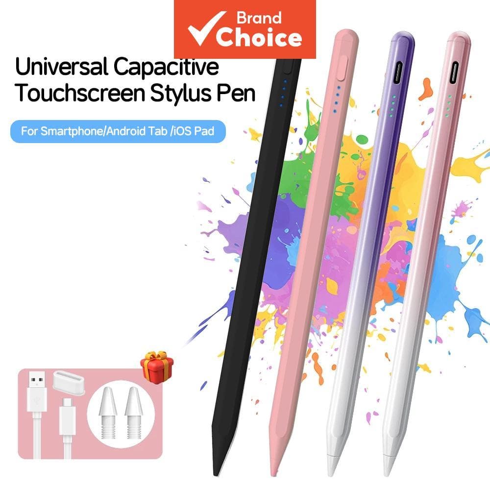 TOILEUM Caneta Stylus Universal Toque Suave Para Smartphone Android Tab Pad iOS Windows iPad Huawei Xiaomi Tablet
