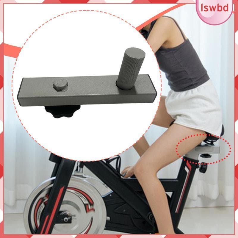 [Lswbd] Bloco De Ajuste De Assento De Bicicleta Ergométrica Cinza Acessório Resistente 17 Cm 3.8