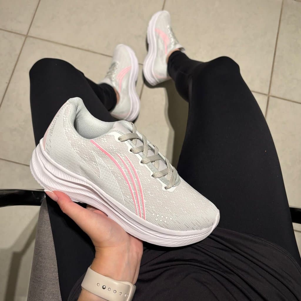 Tênis Esportivo Feminino SPEED Tênis Confortável Resistente pra Crosfit