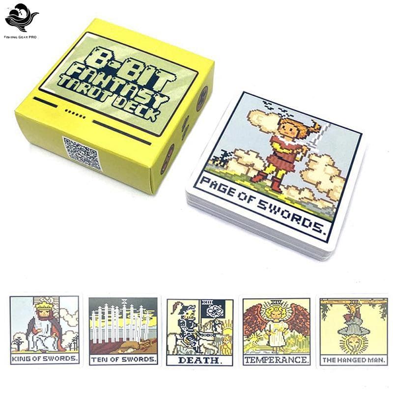 PFG 1 Caixa 8 Bits Fany De Cartão Profecia Adivinhação Família Festa Tabuleiro Fortuna Dizendo Jogo Iniciantes De FG