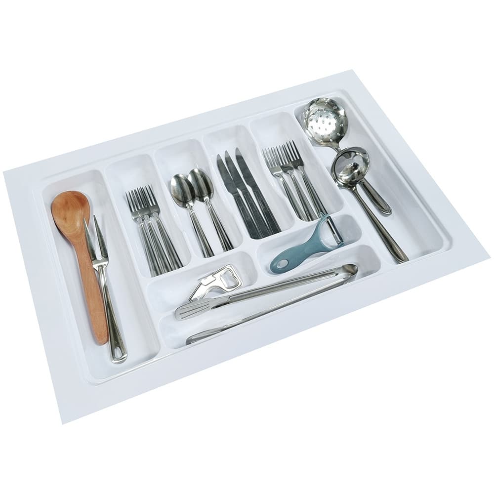 Organizador de Gaveta Porta Talheres Divisor de Talheres OG-145 Organizador de Cozinha Multiuso