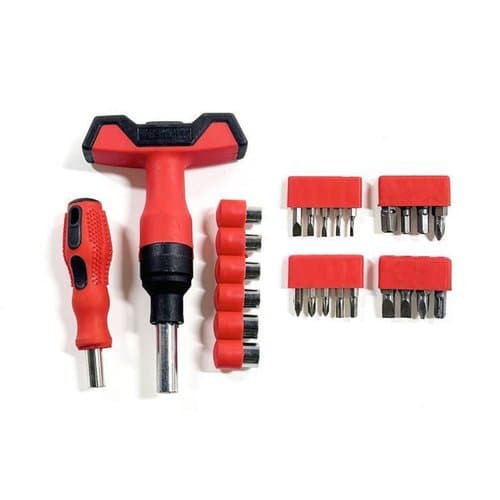 Jogo Chaves Kit Completo Ponteiras Tamanhos Variados Ferramenta Manual