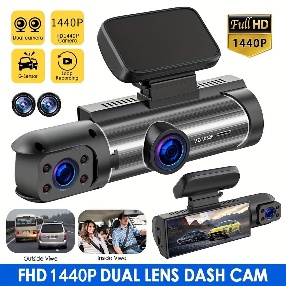 M8 gravador de condução de carro lente dupla frente do carro Interior traseiro vídeo simultâneo HD com interconexão do t